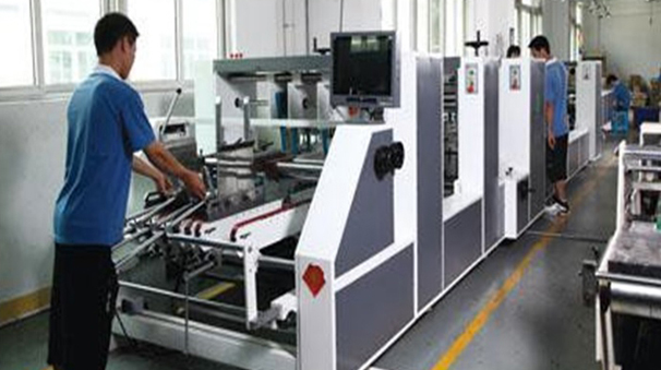 Automatic paste box machine