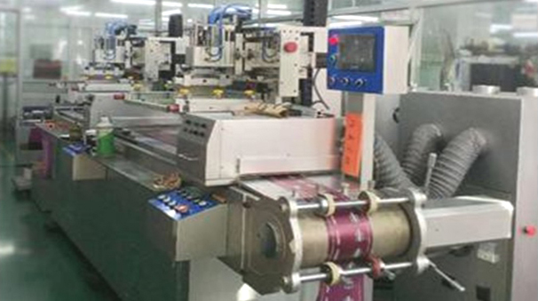 Label printing press